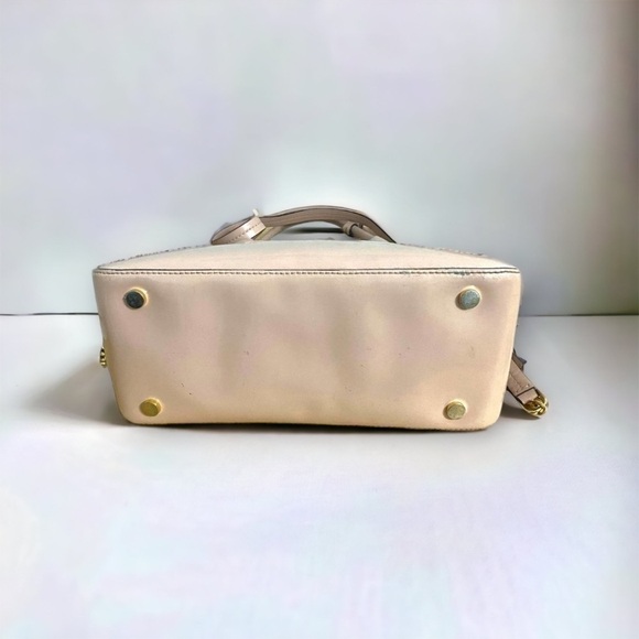 Michael Kors Blush Patent Leather Mercer Chain Dome Satchel - Picture 8 of 13